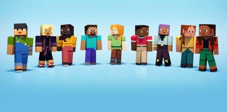 Aventura no Minecraft: explore, construa e crie mundos infinitos neste jogo icônico.