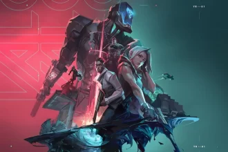 Imagem do jogo Valorant, um popular FPS competitivo da Riot Games.