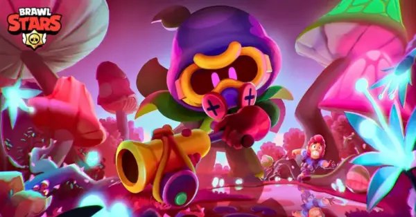 Cordelius, batalha ágil que causa dano rápido e banimento de inimigos no campo de Brawl Stars.