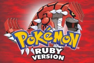 Imagem do jogo Pokémon Ruby para GBA, desenvolvido pela Game Freak.