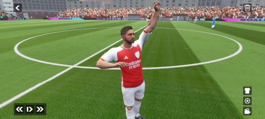 Kits do Arsenal para Dream League Soccer: estilo e tradição em futebol.