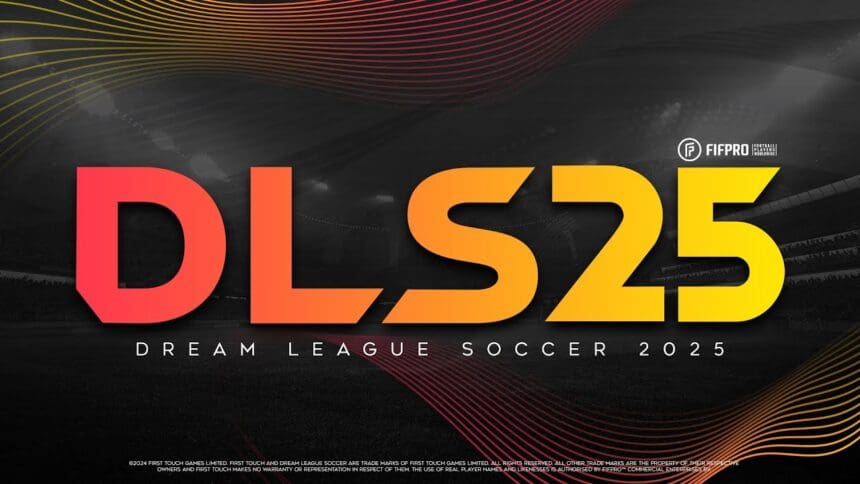 DLS 25: jogo de futebol mobile da First Touch Games com gráficos impressionantes.