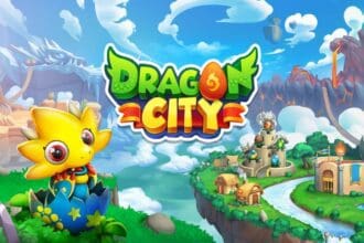 Cidade dos dragões emocionante e cheia de aventuras. Junte-se à diversão agora!