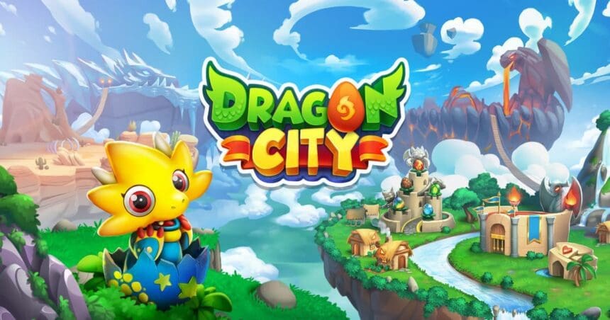Cidade dos dragões emocionante e cheia de aventuras. Junte-se à diversão agora!