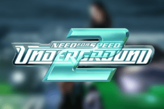 Imagem do jogo Need for Speed Underground 2, destacando corridas e tunagem de carros.