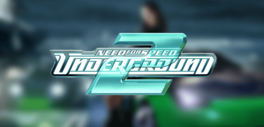 Imagem do jogo Need for Speed Underground 2, destacando corridas e tunagem de carros.