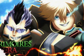 Era dos Grimórios: explore magia e aventuras no universo de Roblox.