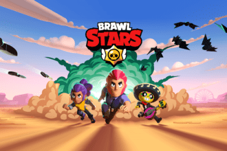Personagens e batalhas emocionantes em Brawl Stars, o famoso jogo da Supercell.