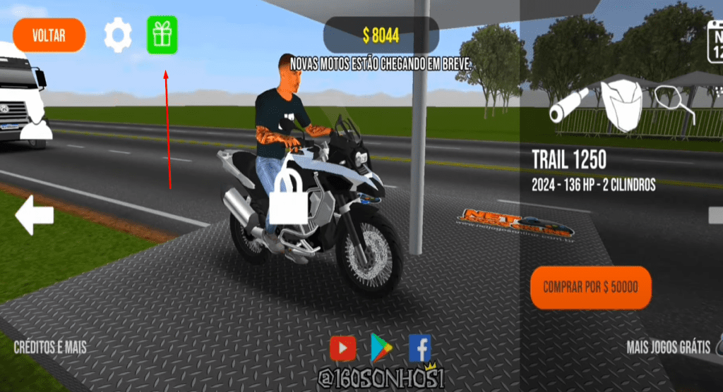 Códigos no Moto Wheelie 3D e como usar Códigos no Moto Wheelie 3D e como usar
