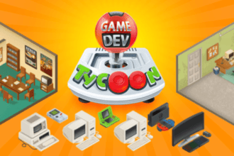 Imagem do jogo Game Dev Tycoon, uma simulação de desenvolvimento de jogos da Greenheart Games.