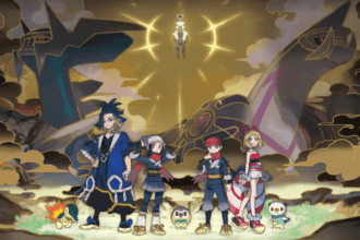 Experimente a aventura épica de Pokémon Legends: Arceus, um jogo inovador da The Pokémon Company.