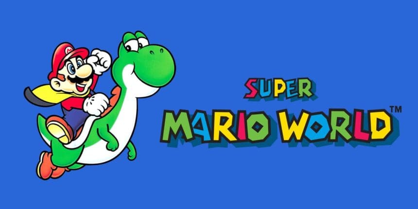Super Mario World: jogo clássico da Nintendo com personagens icônicos e aventuras emocionantes.