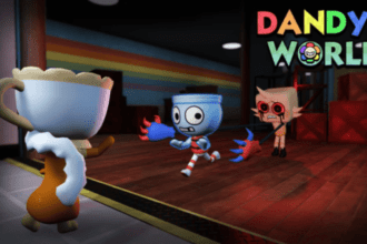 Explore o mundo do Dandy em Roblox com aventuras emocionantes e amizades.
