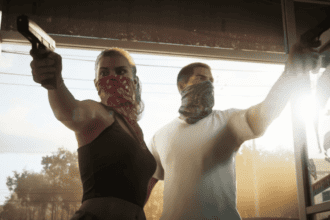 Imagem promocional de GTA 6, o aguardado jogo da Rockstar Games.