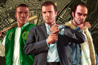 Imagem de GTA 5, jogo banido para combater crimes.