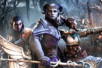 Imagem do jogo Dragon Age: The Veilguard, desenvolvido pela BioWare.
