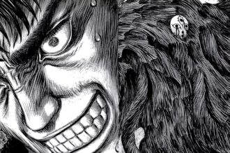 Berserk 379: Ação intensa e arte detalhada da série clássica de mangá.