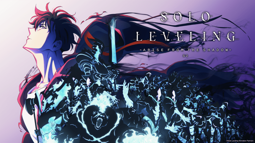 Imagem de Solo Leveling, a popular série de anime, disponível na Crunchyroll.