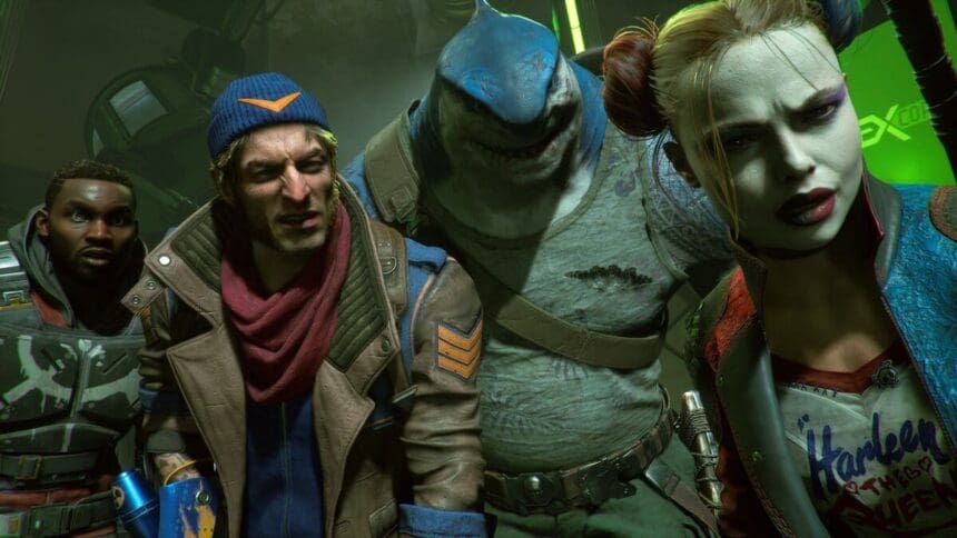 Squadrão Suicida em ação: jogo emocionante da Rocksteady Studios.