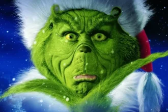 Assista O Grinch em plataformas disponíveis no Brasil, com arte do Dr. Seuss.