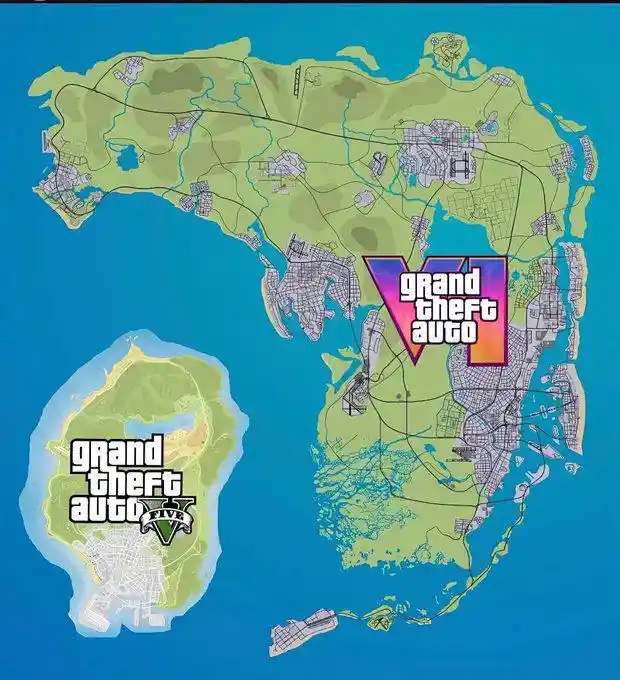 Mapa de GTA 6: Tudo o que sabemos sobre Vice City e o estado de Leonida Mapa de GTA 6: Tudo o que sabemos sobre Vice City e o estado de Leonida