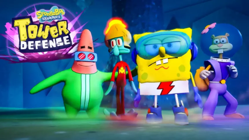 Códigos atualizados para o jogo Tower Defense do Bob Esponja no Roblox.