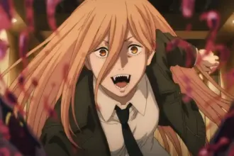 Lançamento de Chainsaw Man detalhes e imagens, créditos Crunchyroll.