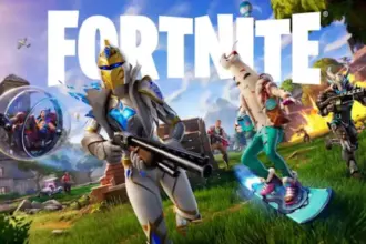 Nova temporada do Fortnite com novos mapas e personagens. Créditos: Epic Games.