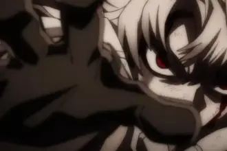 Lançamento do capítulo 136 de Gachiakuta com créditos da Crunchyroll.