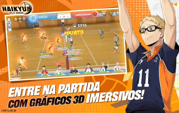 Quando lança Haikyu!! Fly High? Data de lançamento Lançamento do jogo Haikyuu Fly High com Créditos Garena.