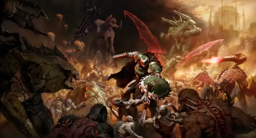 Tempo para zerar Doom The Dark Ages no videogame.