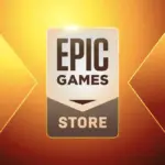 Loja Epic Games com jogos populares e destaque em plataforma digital.