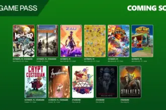 Novos jogos disponíveis no Xbox Game Pass