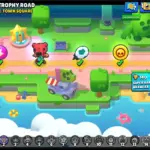 Progresso na Tropa da Brawl Stars com vitória na Trophy Road.