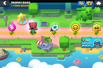 Progresso na Tropa da Brawl Stars com vitória na Trophy Road.