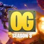 Skin clássico de Fortnite OG removido, créditos à Epic Games.