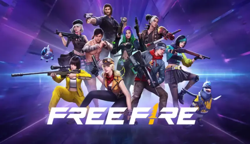 Gameplay de Free Fire na rodada 6, destaque para ação intensa e estratégia.