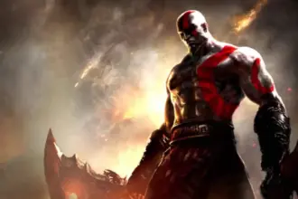 Possível anúncio do novo jogo God of War hoje, imagens da Sony.