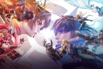 Evento especial de Honor of Kings com personagens e efeitos visuais vibrantes.