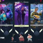 Passe de evento de 5 anos de Valorant com todas as recompensas disponíveis.