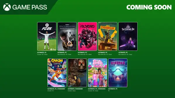 Novos jogos como EA Sports FC 25 e The Alters chegam ao Game Pass em junho Novos jogos como EA Sports FC 25 e The Alters chegam ao Game Pass em junho