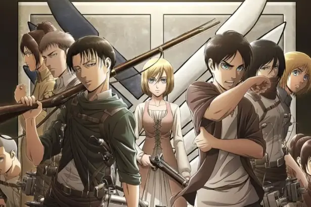 Cronologia completa de Attack on Titan com créditos de Hajime Isayama.