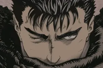 Capítulo Berserk 383 lançamento e detalhes, Young Animal, mangá de fantasia oscura.