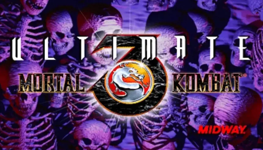 Habilidades do Ultimate Mortal Kombat 3 com gráficos de luta da Midway.