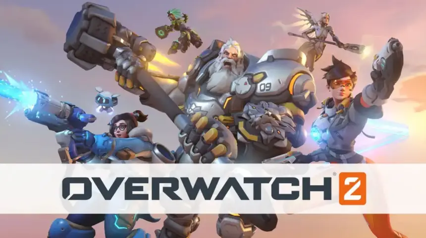 Imagem de Overwatch 2 com suporte a crossplay multiplayer.