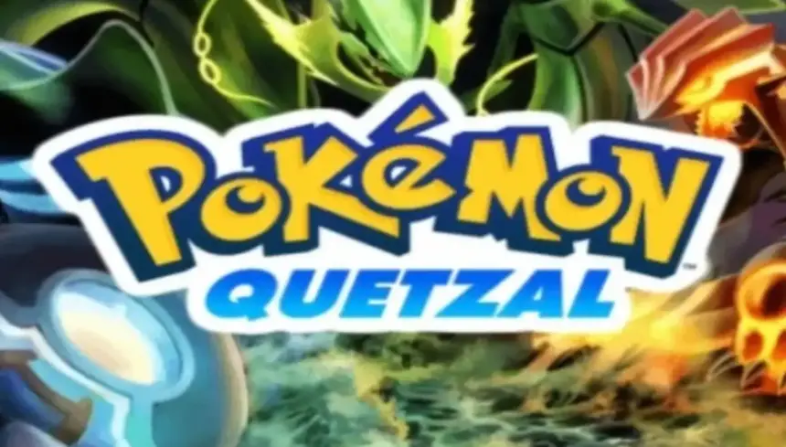Golpe de cheat do Pokémon Quetzal com dicas oficiais da The Pokémon Company.