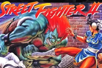 Comandos e habilidades do Street Fighter 2 em um guia visual.