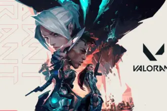 Jogo Valorant com suporte a crossplay entre plataformas distintas.
