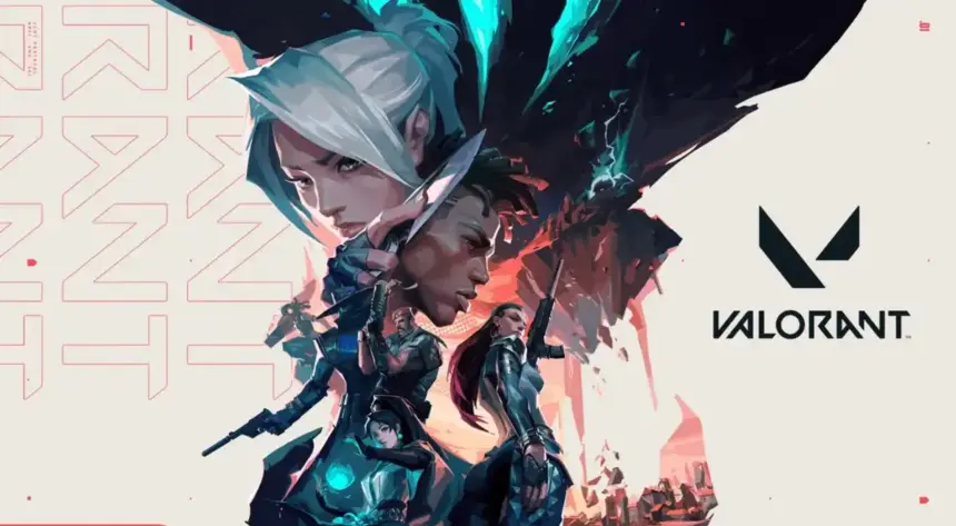 Jogo Valorant com suporte a crossplay entre plataformas distintas.