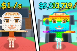 Mutações de cérebro roubado no jogo Roblox com aparência assustadora.